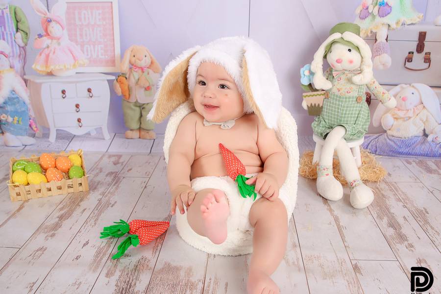 Estúdio Bebê de Luiz 6° mês