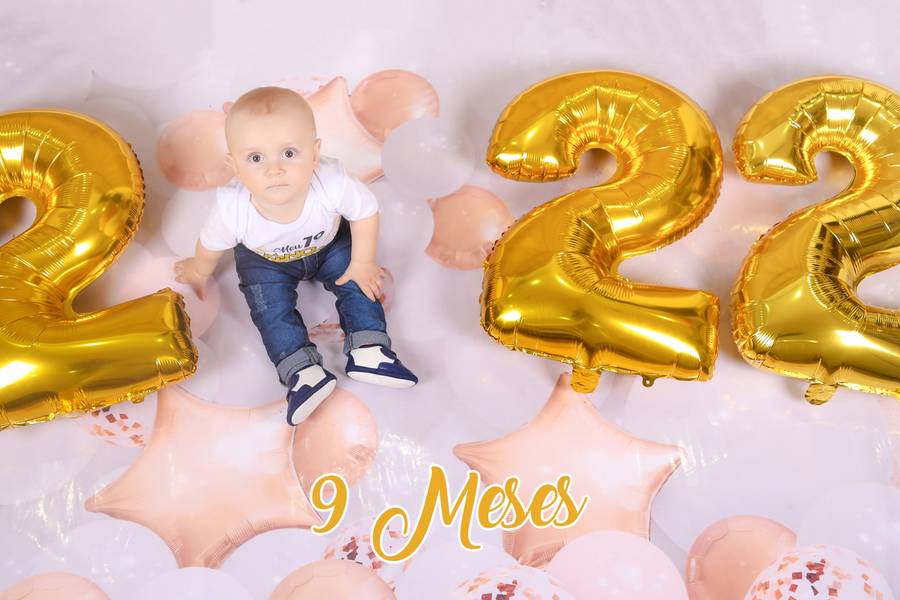 Estúdio Bebê de LUCCA 9° MÊS