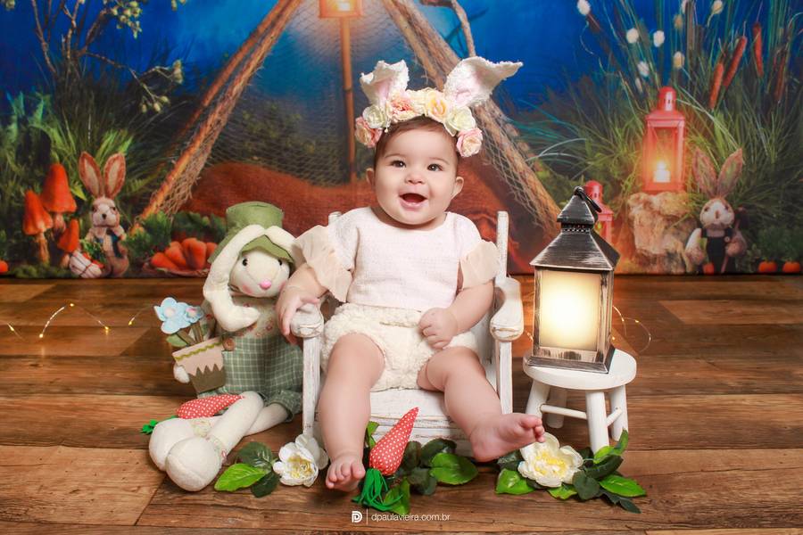 Estúdio Bebê de Giulia - 6º Mês