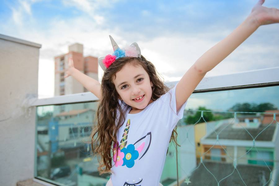 festa infantil de Um dia especial - Mel fez 7
