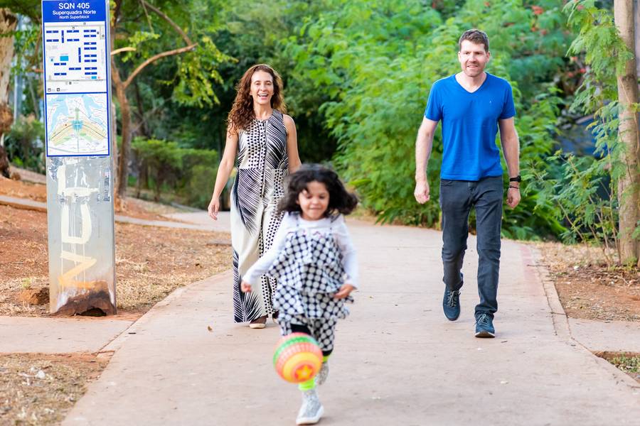 Ensaios de Família de A família da Ella