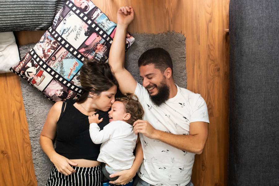 Projeto Um Dia de A Família da Maya (e do Bento): Casa é Luz