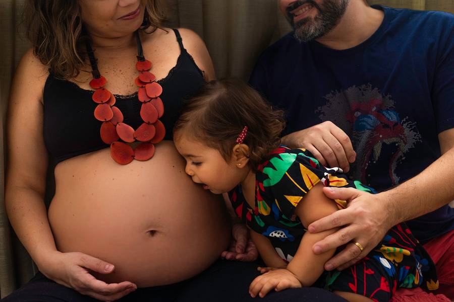 Ensaio de Gestante de Acompanhamento Anual - Esperando Tomé