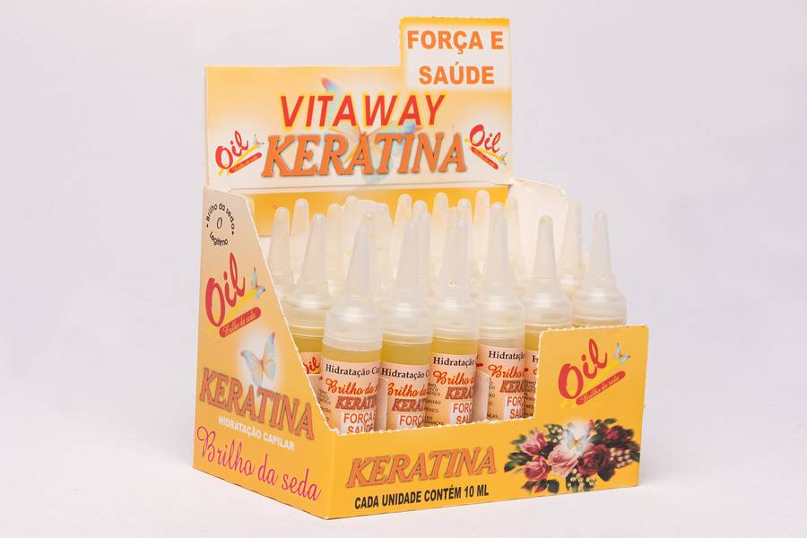 Produtos de Óleo Capilar Brilho da Seda Keratina