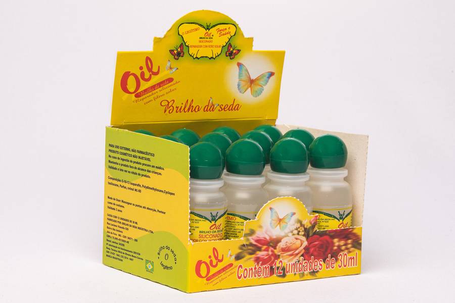 Produtos de Óleo Capilar Brilho da Seda Aloe vera