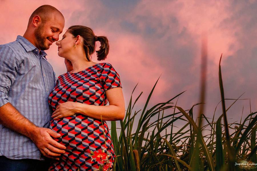Familia de Cristiano e Patrícia a espera de Pedro Paulo.