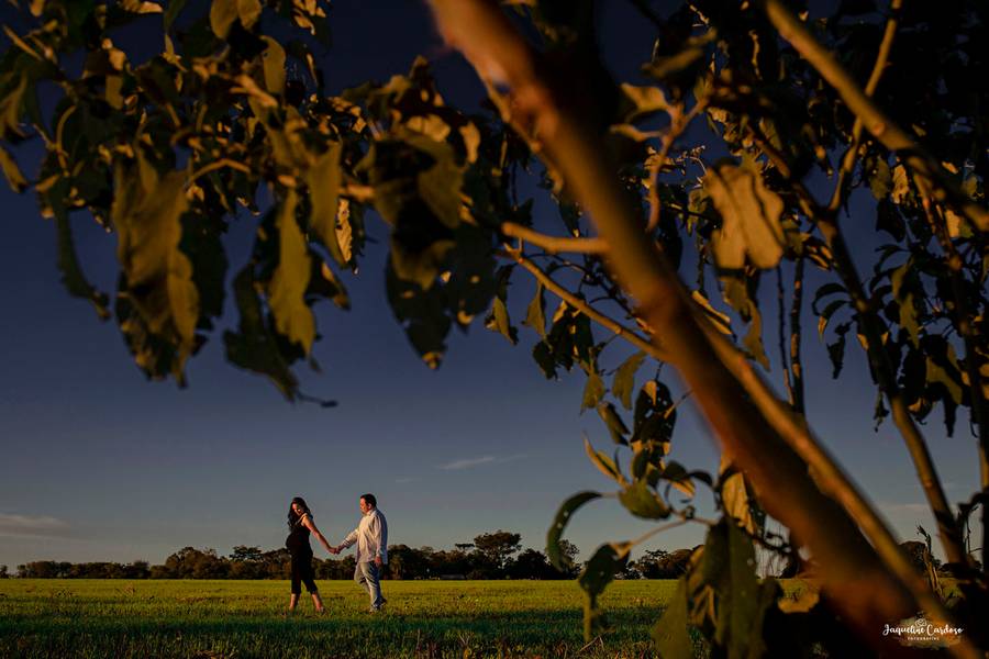 Familia de Juan e Carine a espera da Dulce Maria 