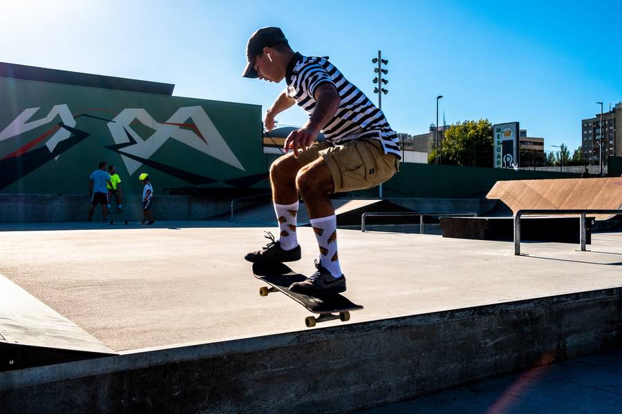 Fotografia Documental de Skatepark Braga