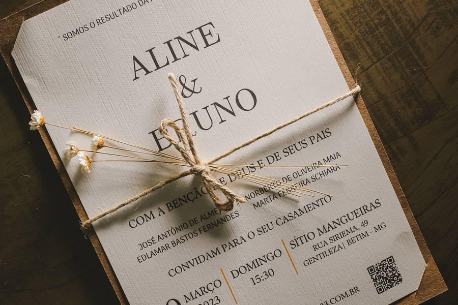 Casamentos de Aline e Bruno