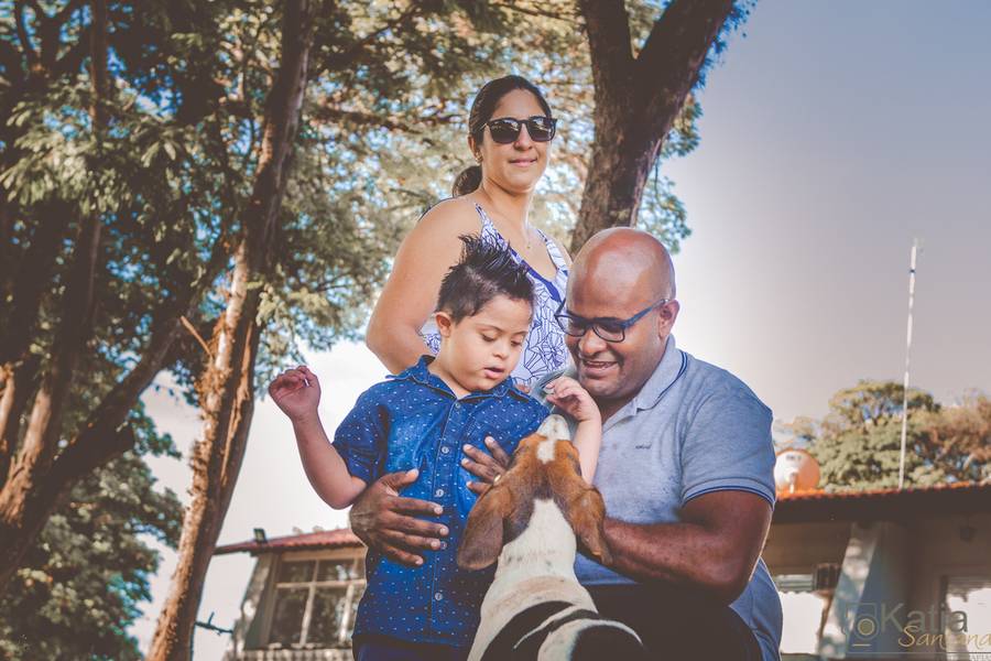 Ensaios diversos de Ensaio de Família = Larisa + Auricimar + Vinicius