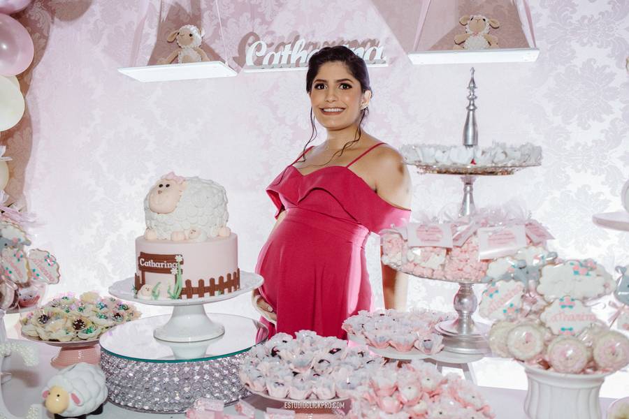 Gestante de Chá da Catharina