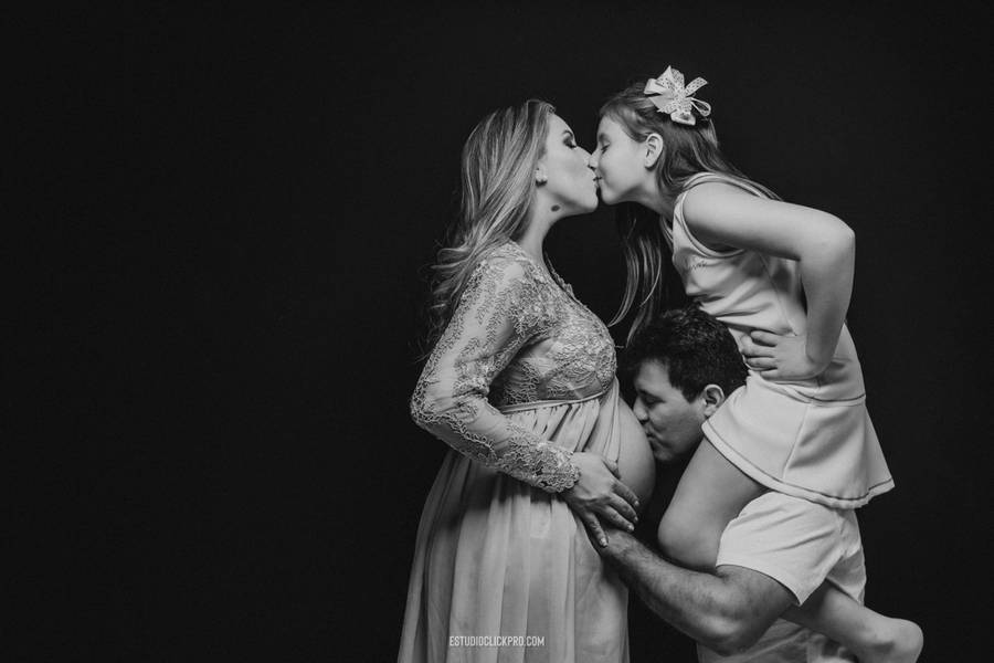 Gestante de A doce espera de Isa