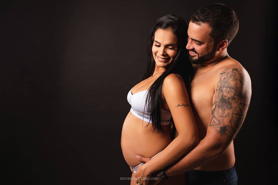 Gestante de Doce espera do Ravy