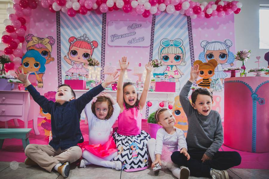 Infantil de Alice, Giovanna e Maitê | Festa Infantil