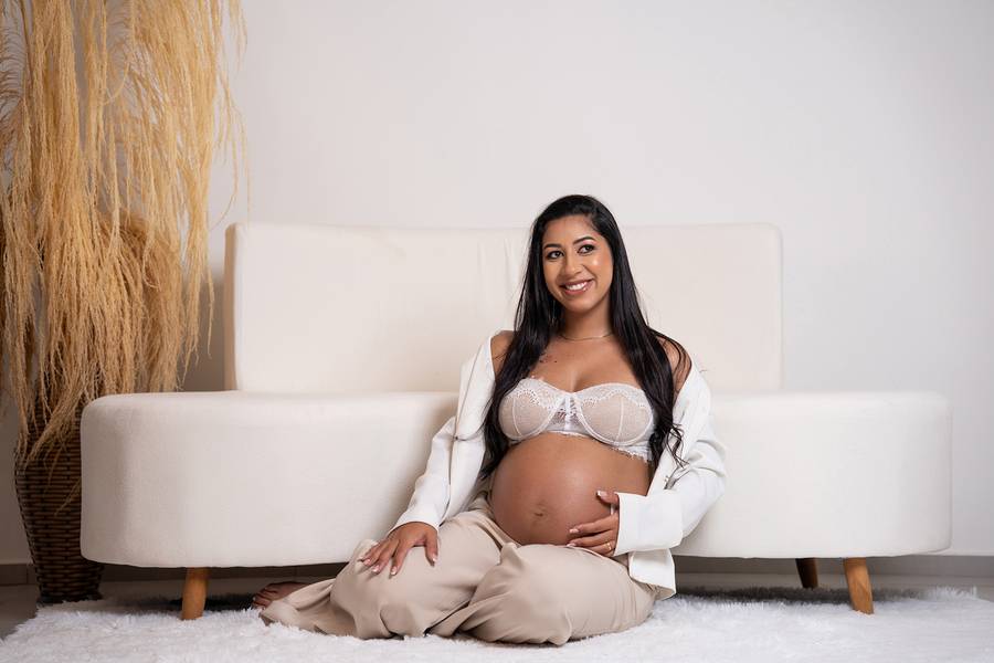 Gestante de Carolina 