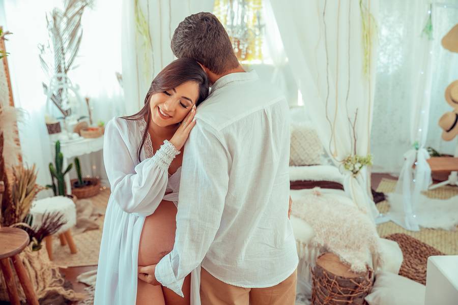 Gestante de Ensaio Gestante