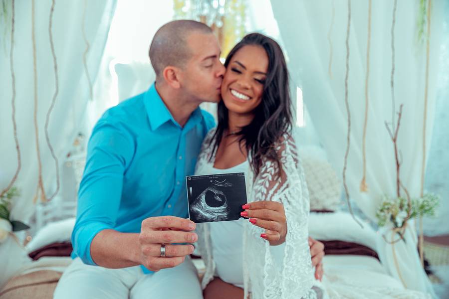 Gestante de Ensaio Gestante