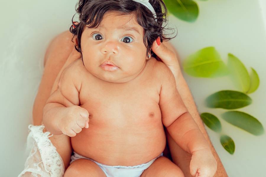 Gestante de Mãe e Filha Banheira