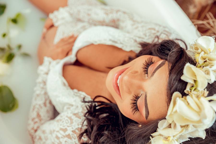 Gestante de Gestante Banheira