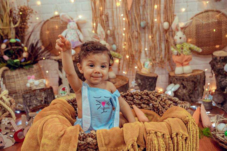 Infantil de Ensaio Páscoa