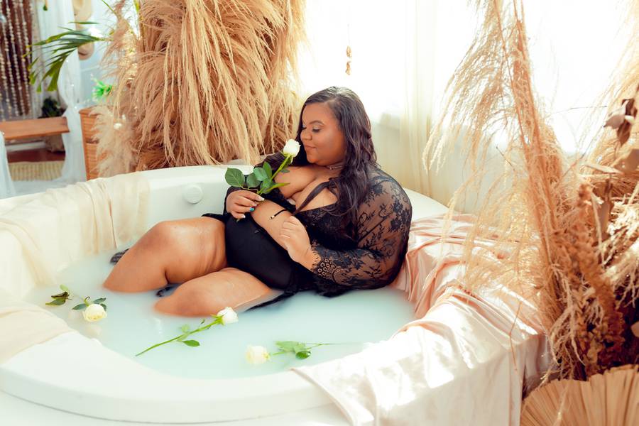 Gestante de Gestante Quarto e Banheira