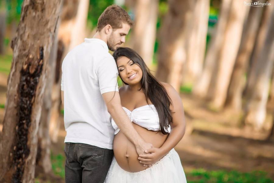 Gestante de Ensaio Gestante