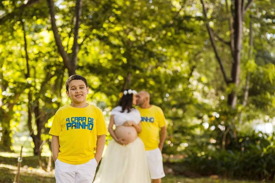 Gestante de Ensaio Gestante