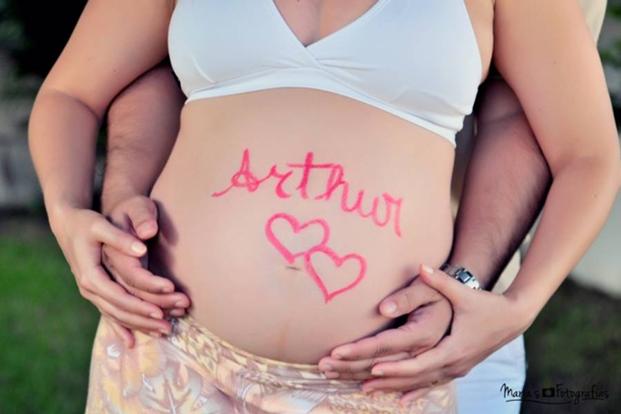 Gestante de À espera de Arthur