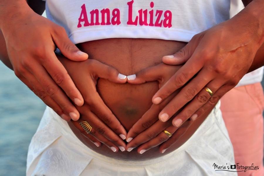 Gestante de Á espera de Ana Luiza
