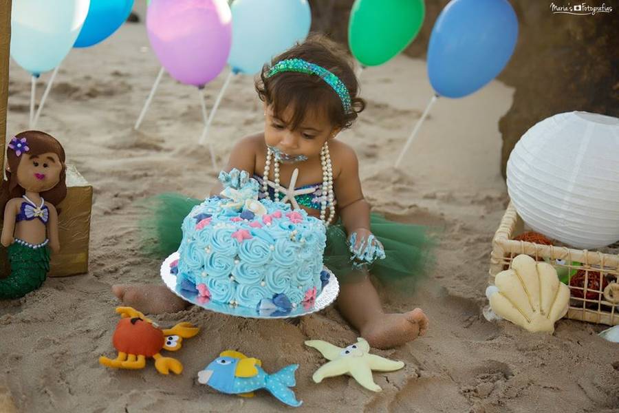 Infantil de Ensaio Smash The Cake - SEREIA