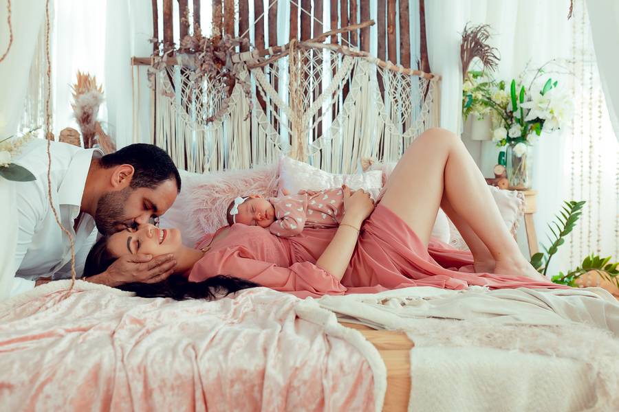 Gestante de Quarto Rústico