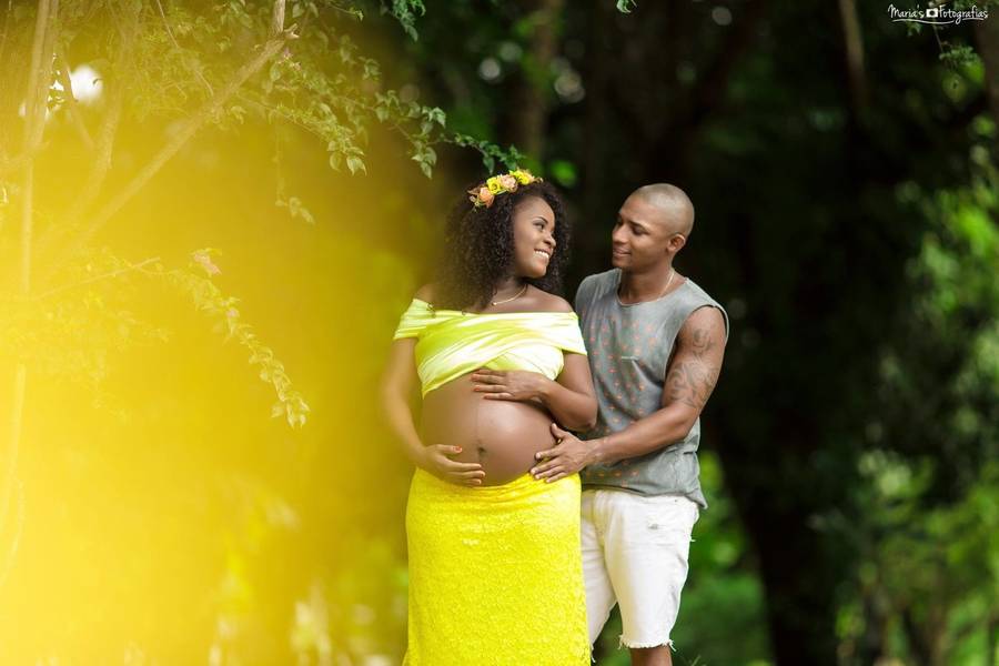 Gestante de Ensaio Gestante