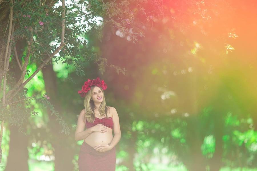 Gestante de Ensaio Gestante