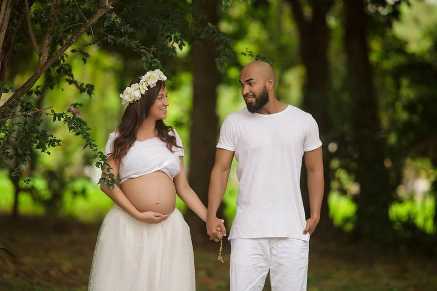 Gestante de Ensaio Gestante