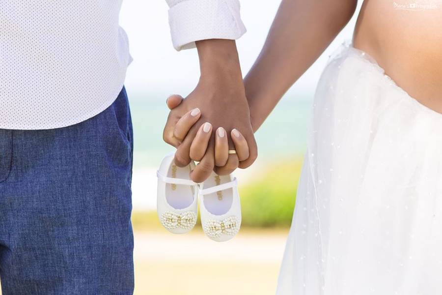 Gestante de Ensaio Gestante