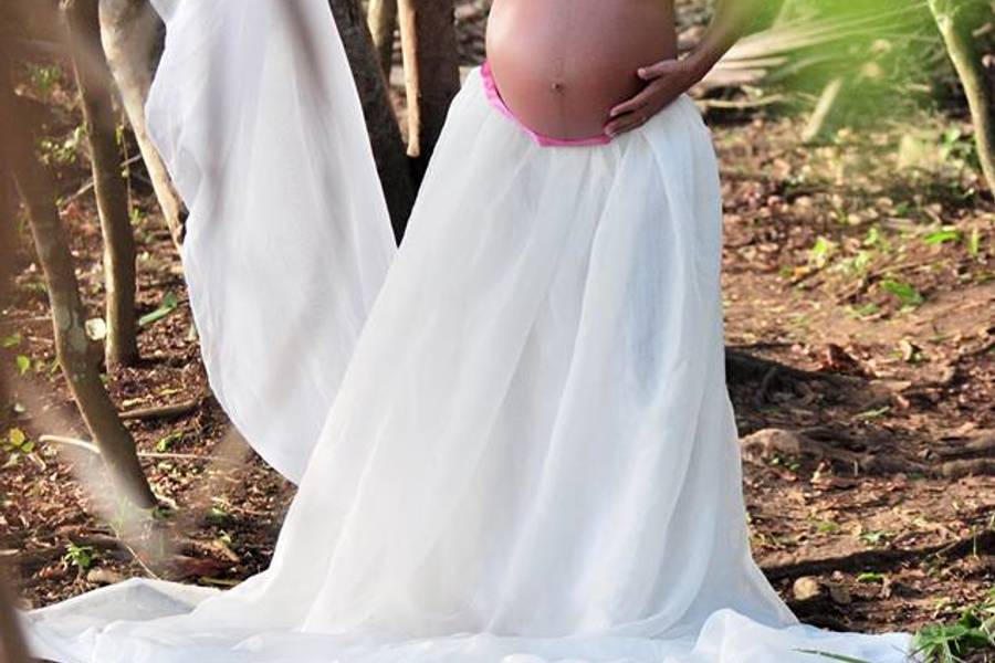 Gestante de Ensaio Gestante