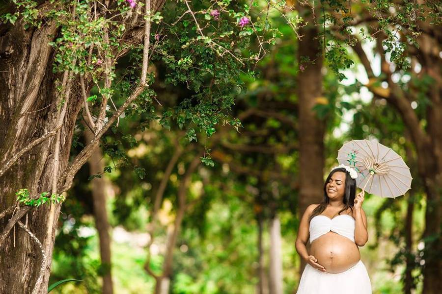 Gestante de Ensaio Gestante