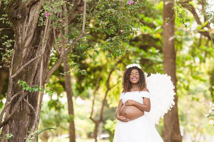 Gestante de Ensaio Gestante