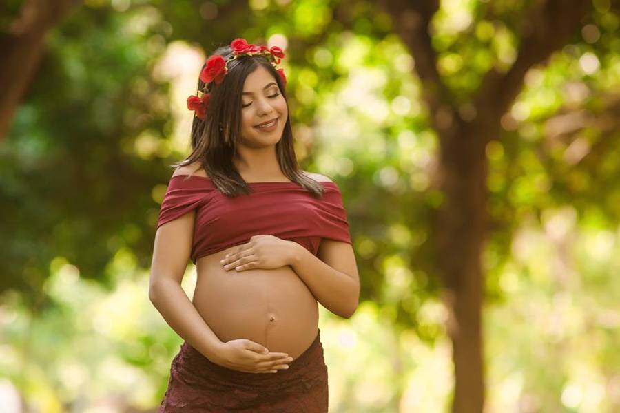 Gestante de Ensaio Gestante