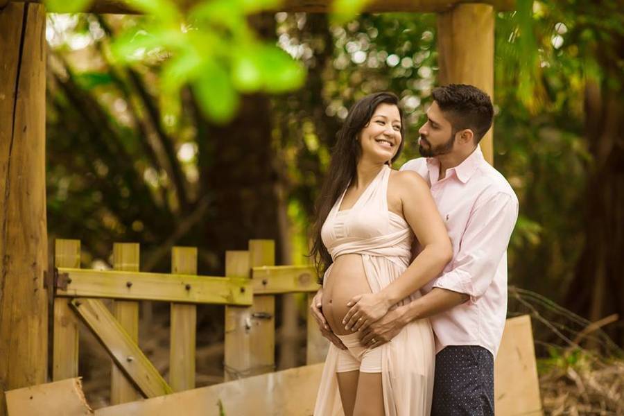 Gestante de Ensaio Gestante