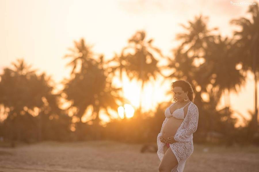 Gestante de Ensaio Gestante