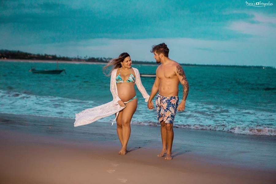 Gestante de Ensaio Gestante