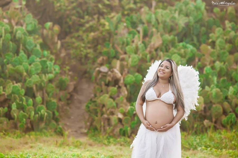 Gestante de Ensaio Gestante
