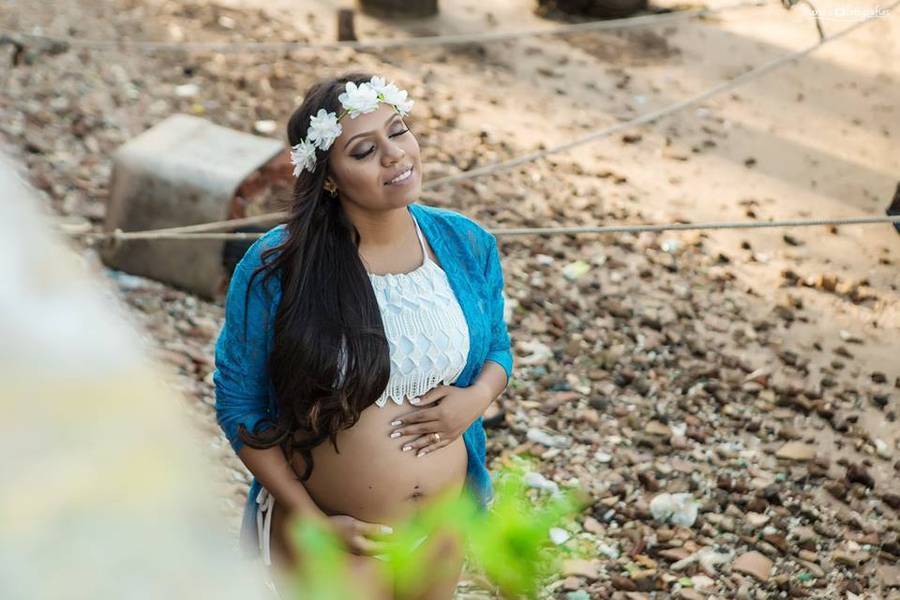 Gestante de Ensaio Gestante