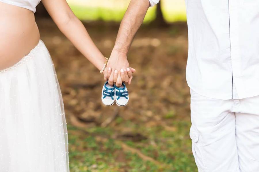 Gestante de Ensaio Gestante