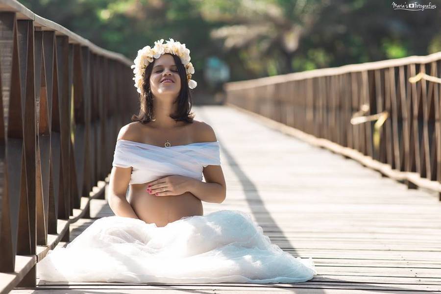 Gestante de Ensaio Gestante