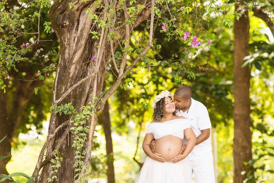 Gestante de Ensaio Gestante