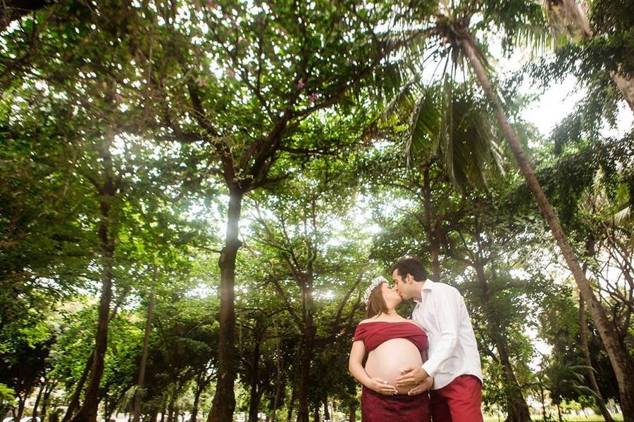 Gestante de Ensaio Gestante