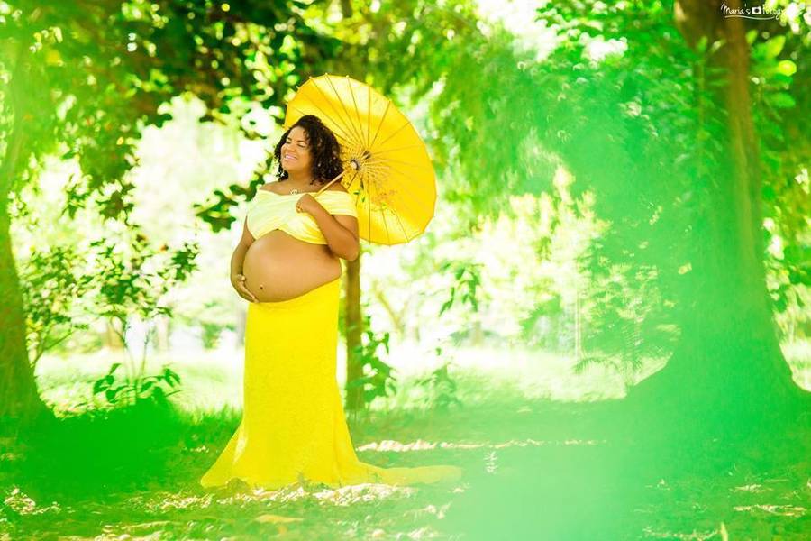 Gestante de Ensaio Gestante