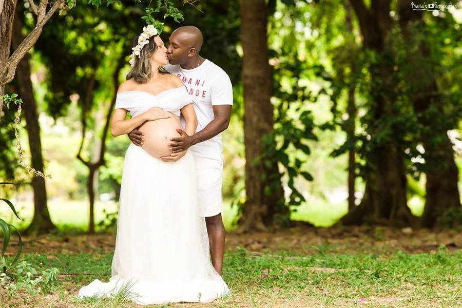 Gestante de Ensaio Gestante